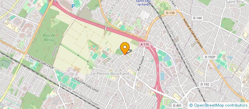 localisation de l'entreprise BLACK BOX à LE PLESSIS-BOUCHARD