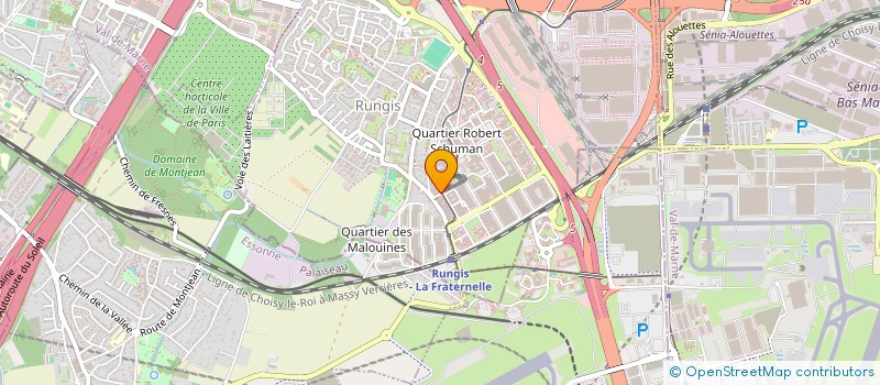 localisation de l'entreprise BLACK BOX FRANCE à RUNGIS