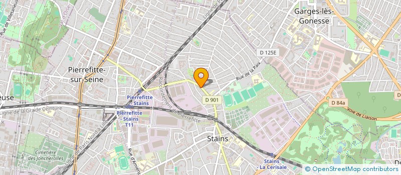 localisation de l'entreprise BLACK CAB à STAINS