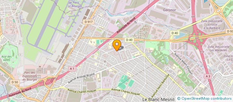 localisation de l'entreprise BLACK CAR à LE BLANC-MESNIL