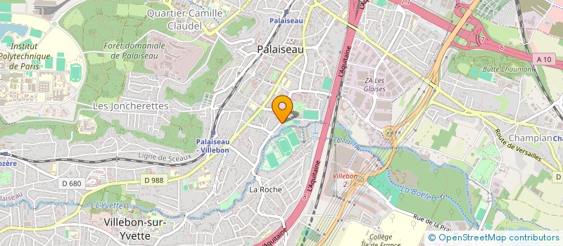 localisation de l'entreprise BLACK CAR à PALAISEAU