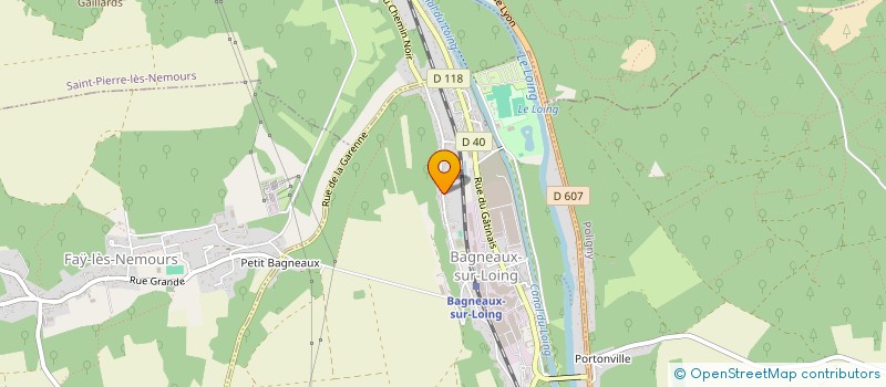 localisation de l'entreprise BLACK CAR  BAGNEAUX-SUR-LOING