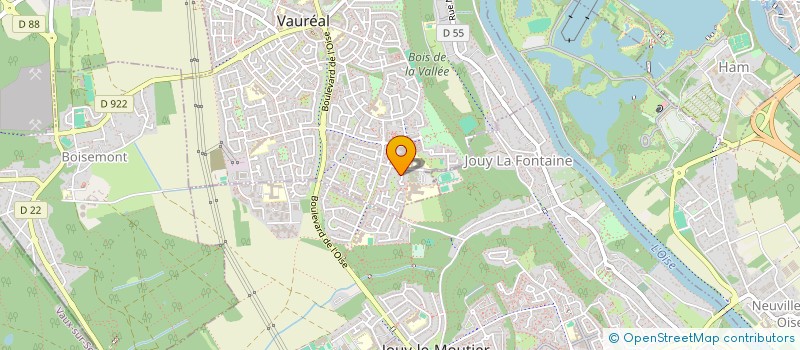 localisation de l'entreprise BLACK CAR à VAUREAL