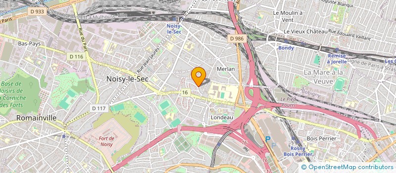 localisation de l'entreprise BLACK CARS RENT & SERVICES à NOISY-LE-SEC