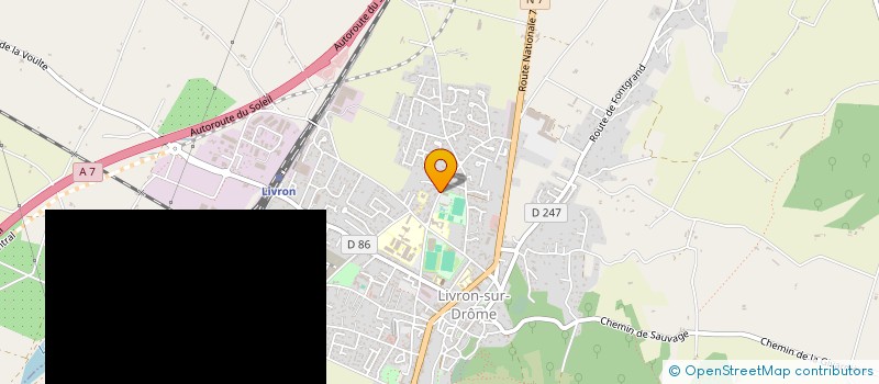 localisation de l'entreprise BLACK CAT RACING  LIVRON-SUR-DROME