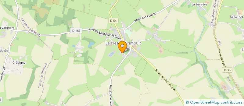 localisation de l'entreprise BLACK CAT'S MECHANICS  SOURDEVAL