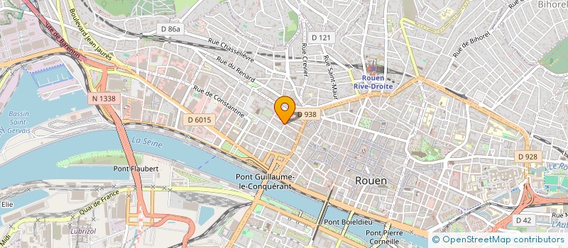 localisation de l'entreprise BLACK CHAIR à ROUEN