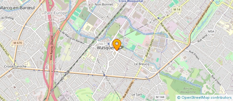 localisation de l'entreprise BLACK CIRCLE  WASQUEHAL