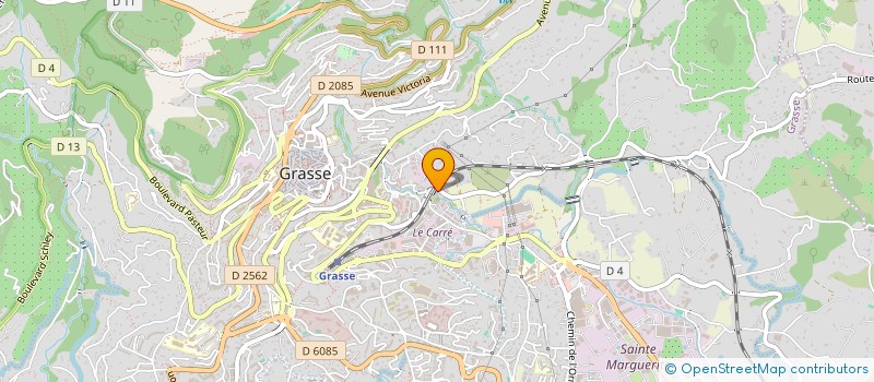 localisation de l'entreprise BLACK CROISETTE  GRASSE