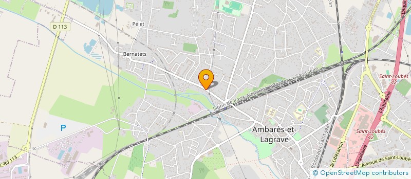 localisation de l'entreprise BLACK CROW  AMBARES-ET-LAGRAVE