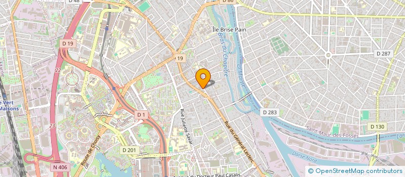 localisation de l'entreprise BLACK CUT  CRETEIL