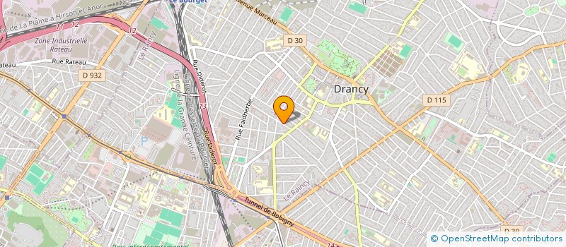localisation de l'entreprise BLACK DIAMOND VTC à DRANCY