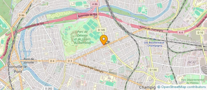 localisation de l'entreprise BLACK DIASPORA NATION  CHAMPIGNY-SUR-MARNE