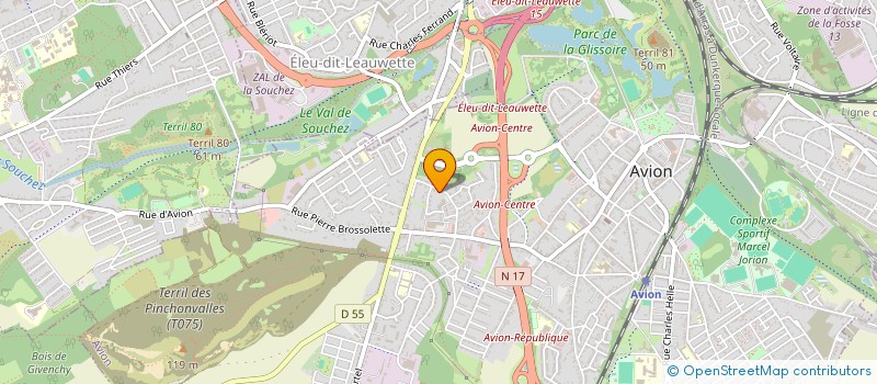 localisation de l'entreprise BLACK EAGLES  AVION