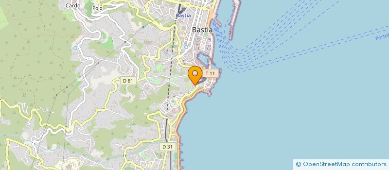 localisation de l'entreprise BLACK FANG UNIT (BFU) à BASTIA