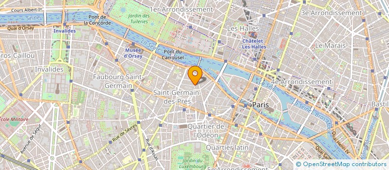 localisation de l'entreprise BLACK FANGO  PARIS