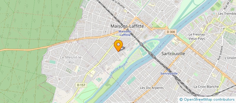 localisation de l'entreprise BLACK FLAG DIGITAL  MESNIL-LE-ROI (LE)