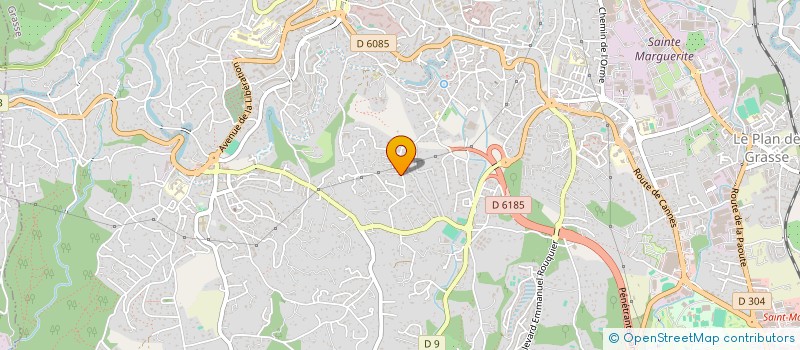 localisation de l'entreprise BLACK FLAG INVEST  GRASSE