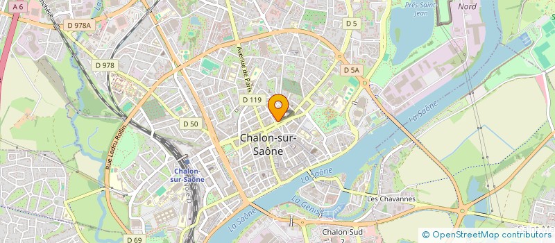 localisation de l'entreprise BLACK FURY PROD  CHALON-SUR-SAONE