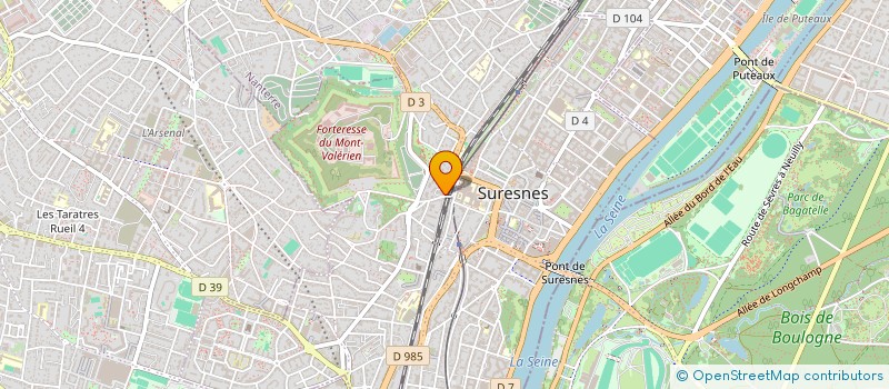 localisation de l'entreprise BLACK GROUP à SURESNES
