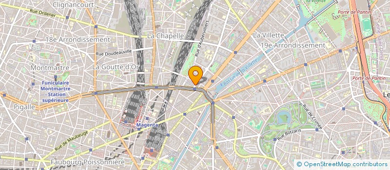 localisation de l'entreprise BLACK IRIS ROCK ASSO  PARIS