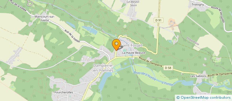 localisation de l'entreprise BLACK IT  DAMPIERRE-EN-YVELINES