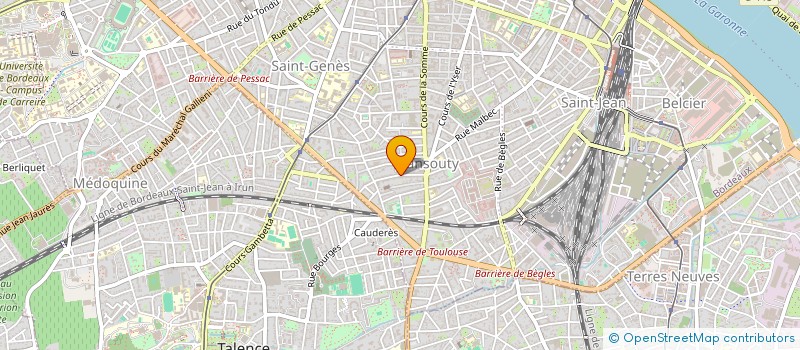 localisation de l'entreprise BLACK KIWI  BORDEAUX