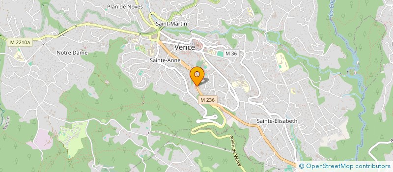 localisation de l'entreprise BLACK LAGOON  VENCE