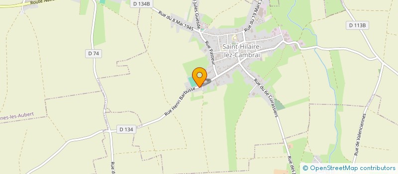 localisation de l'entreprise BLACK LEATHERS  SAINT-HILAIRE-LEZ-CAMBRAI