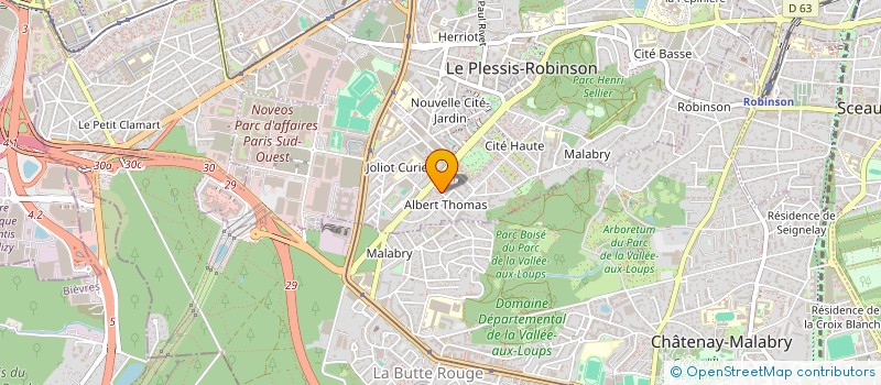 localisation de l'entreprise BLACK LEG à LE PLESSIS-ROBINSON