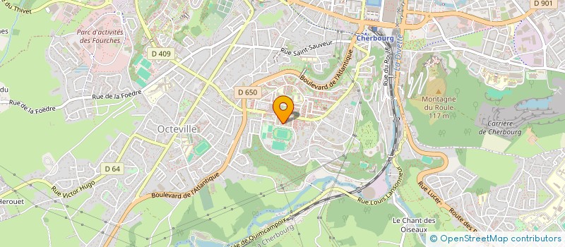 localisation de l'entreprise BLACK LIONS E-SPORT  CHERBOURG-EN-COTENTIN