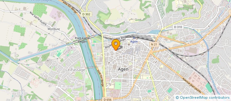 localisation de l'entreprise BLACK MA D JEMBE  AGEN