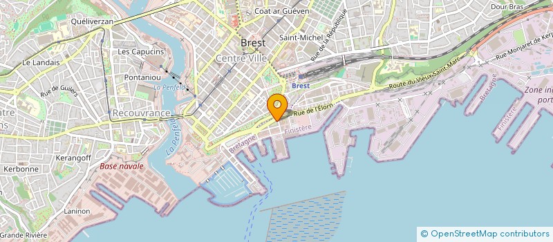 localisation de l'entreprise BLACK MAGIC  BREST