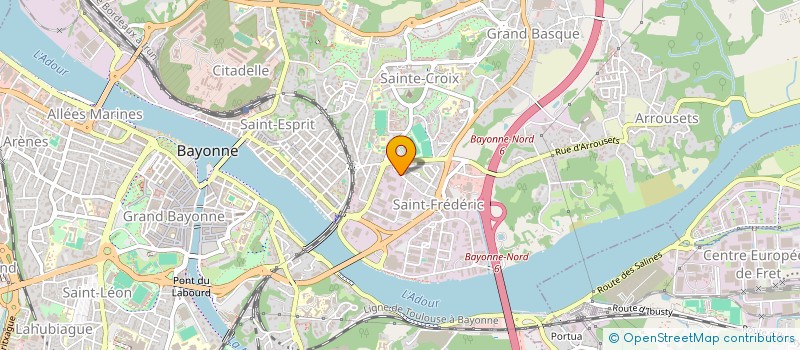 localisation de l'entreprise BLACK METEOR à BAYONNE
