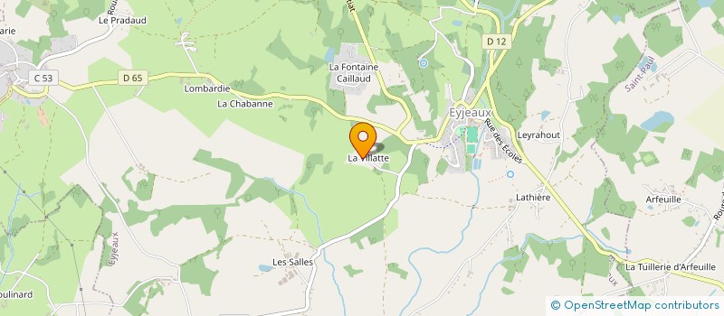localisation de l'entreprise BLACK-OUT à EYJEAUX