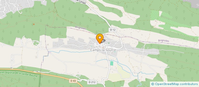 localisation de l'entreprise BLACK OUT DESIGN  CAMPS-LA-SOURCE