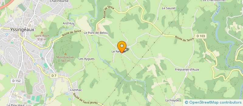 localisation de l'entreprise BLACK OWL ESCAPE GAME à LE PUY-EN-VELAY