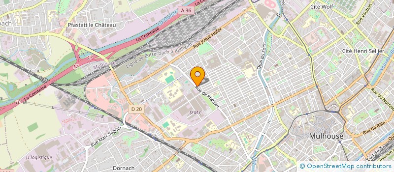 localisation de l'entreprise BLACK OWL STUDIO  PFASTATT