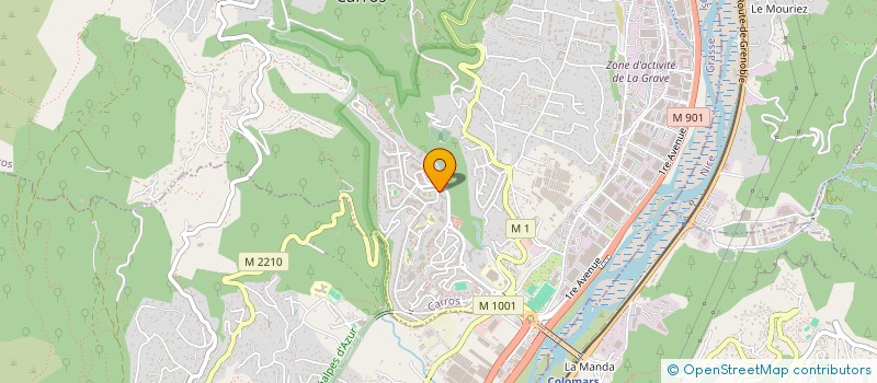 localisation de l'entreprise BLACK PALM PRIVATE DRIVER à CARROS