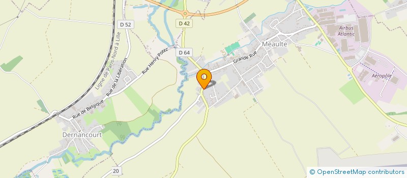 localisation de l'entreprise BLACK PEARL  MEAULTE