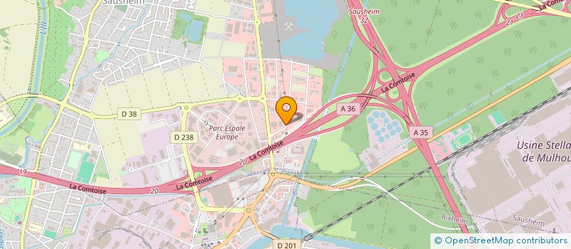 localisation de l'entreprise BLACK PEARL  SAUSHEIM