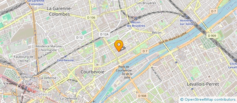 localisation de l'entreprise BLACK PIPELINE à LA GARENNE-COLOMBES