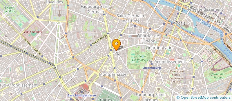 localisation de l'entreprise BLACK POTION à PARIS
