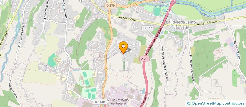 localisation de l'entreprise BLACK ROCK DESERT ESTATE  LA RIVIERE-SAINT-SAUVEUR