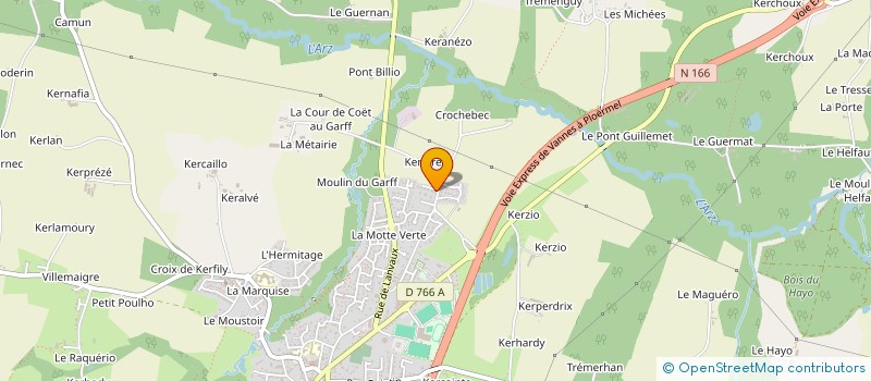 localisation de l'entreprise BLACK SAM  ELVEN