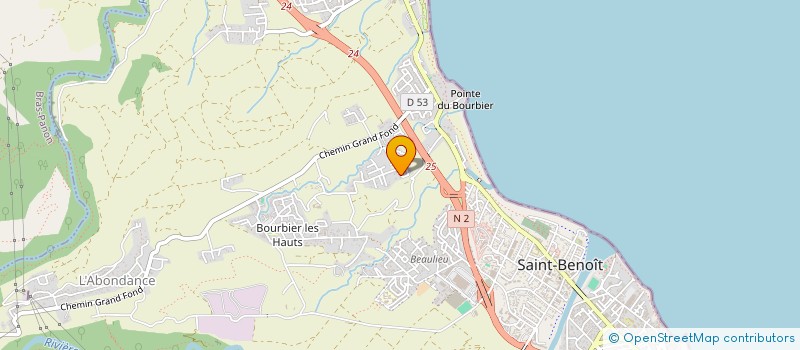 localisation de l'entreprise BLACK SAVAT  SAINT-BENOIT