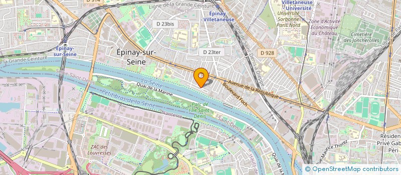 localisation de l'entreprise BLACK-SEA à EPINAY-SUR-SEINE