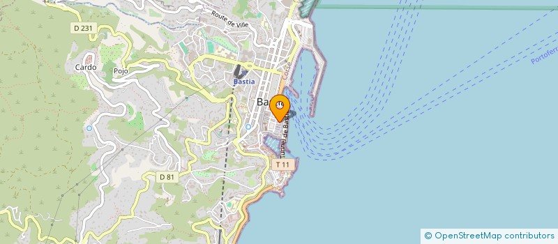 localisation de l'entreprise BLACK SHEEP à BASTIA