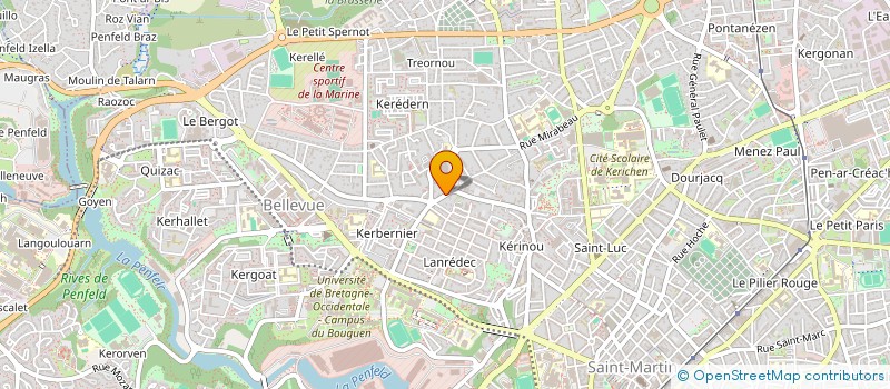 localisation de l'entreprise BLACK SHEEP  BREST