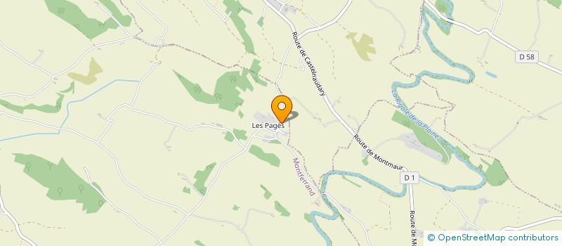 localisation de l'entreprise BLACK SHEEPS SOFTBALL CLUB  MONTFERRAND